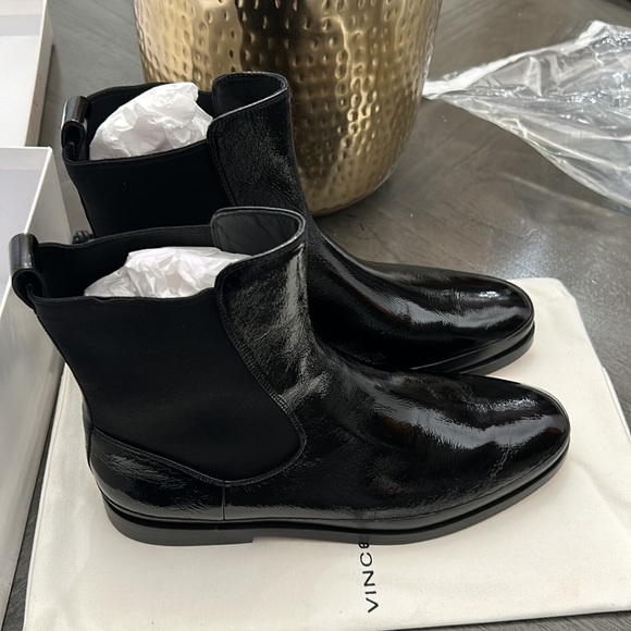 VINCE Cecyl Patent Ankle Boot - Picture 9 of 13